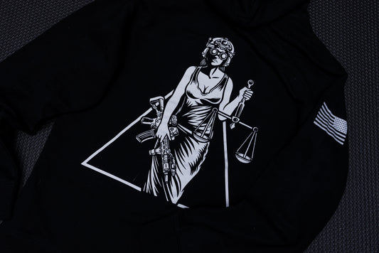 IVSTITIA - Lady Justice Hoodie